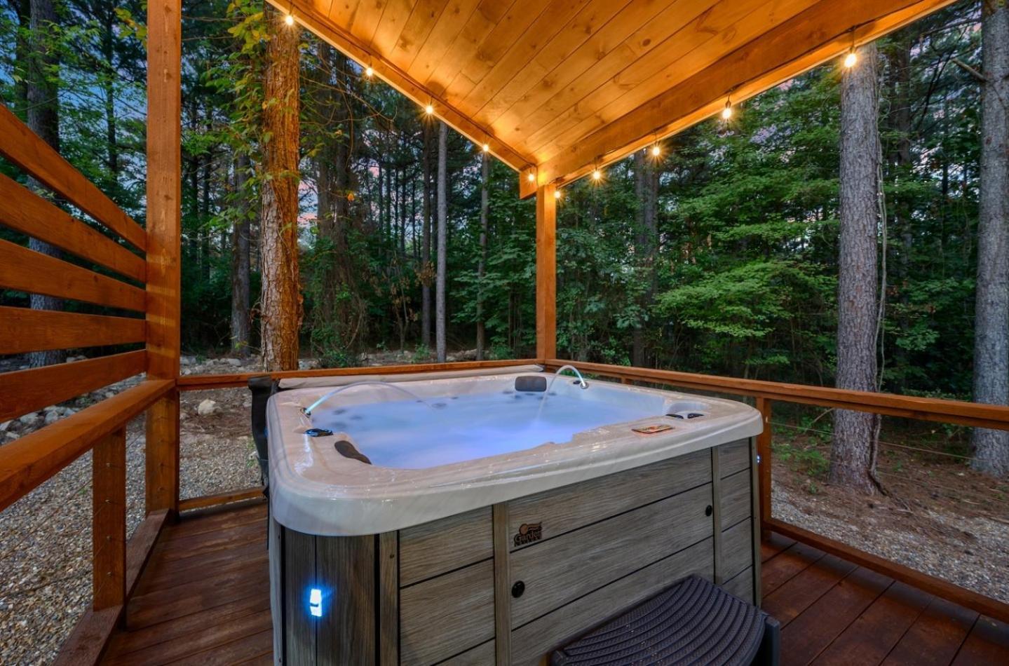 Two Knights Luxury Cabin Broken Bow Buitenkant foto