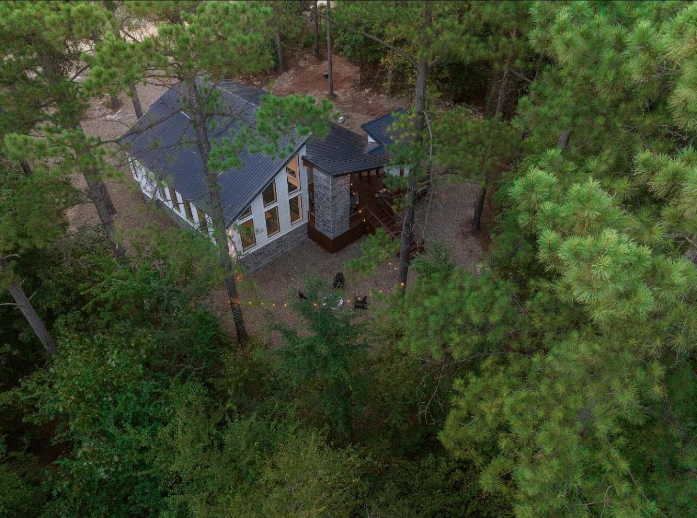 Two Knights Luxury Cabin Broken Bow Buitenkant foto