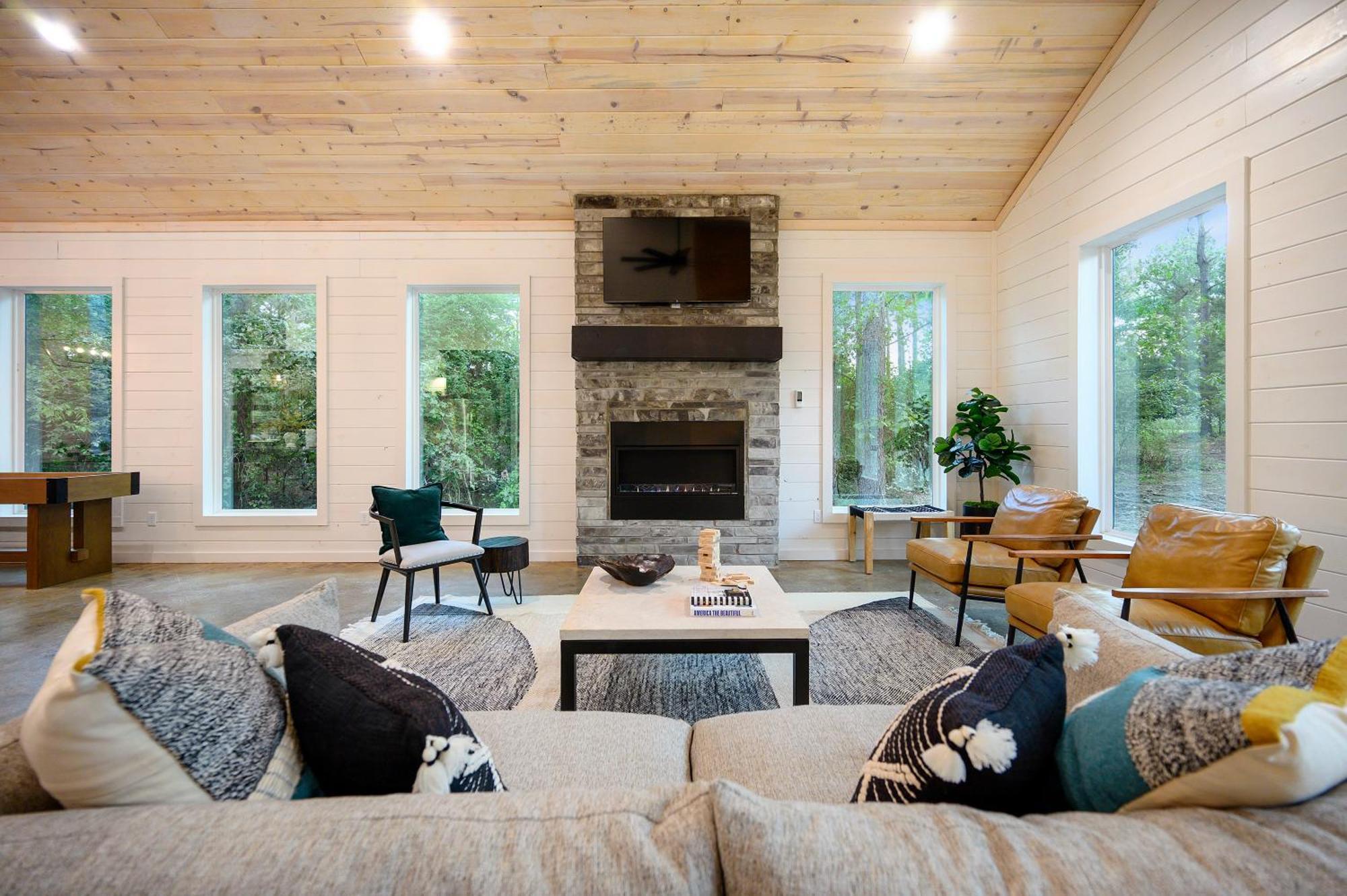 Two Knights Luxury Cabin Broken Bow Buitenkant foto