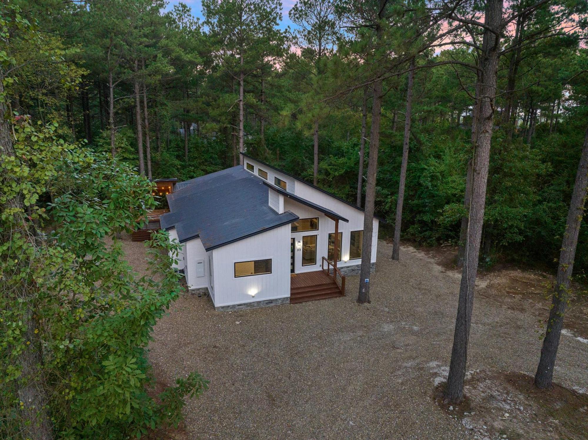 Two Knights Luxury Cabin Broken Bow Buitenkant foto